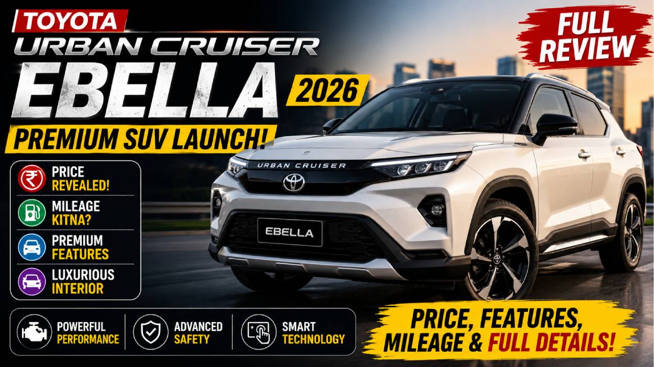 Toyota Urban Cruiser Ebella 2026