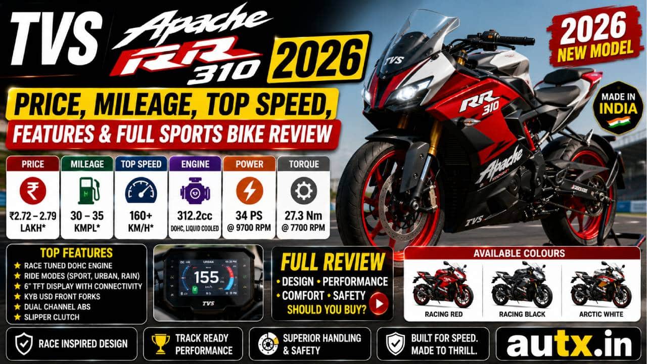 TVS Apache RR 310 2026