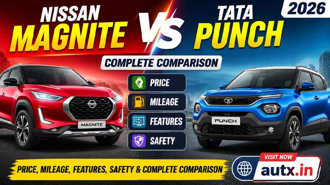 Nissan Magnite vs Tata Punch