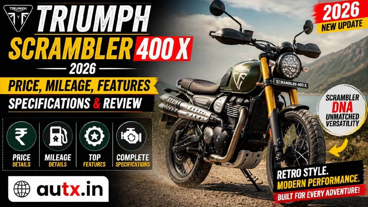 Triumph Scrambler 400 X